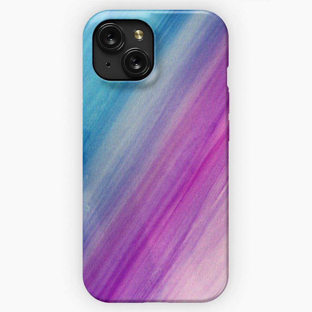 Mermaid Watercolor iPhone 15 Slim Phone Case Cover