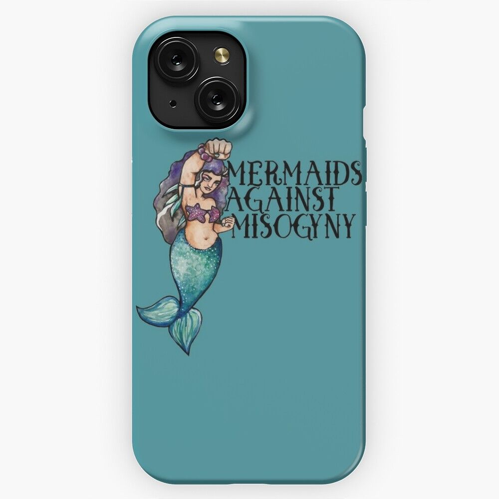 Mermaids Against Misogyny 3 iPhone 15 Slim Phone Case Cover