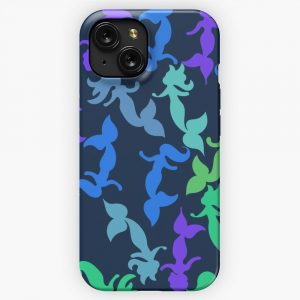 Mermaids Pattern 2 iPhone 15 Slim Phone Case Cover