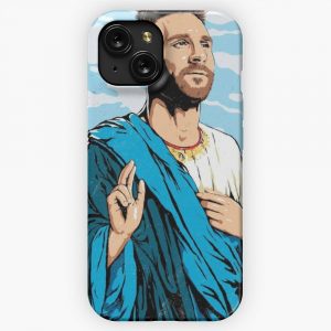Messi God iPhone 15 Slim Phone Case Cover