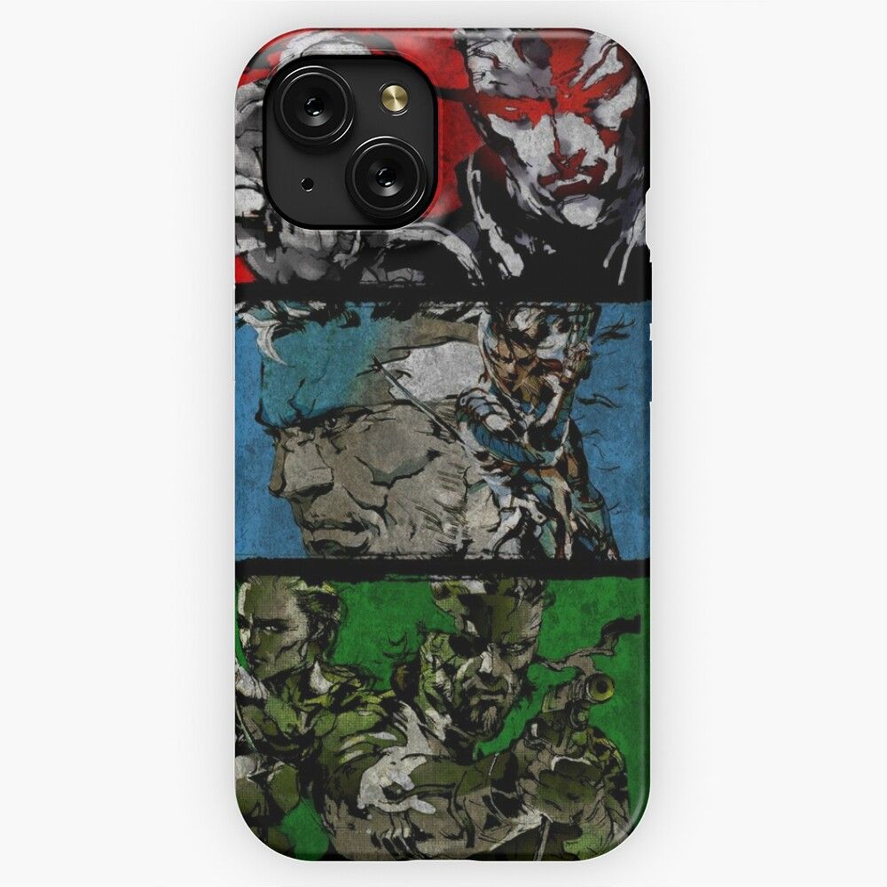 Metal Gear Saga iPhone 15 Slim Phone Case Cover