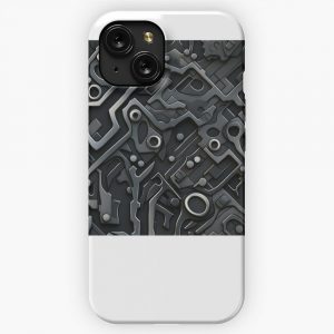 Metal Machine Mashup iPhone 15 Slim Phone Case Cover
