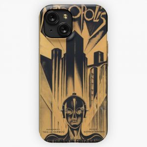 Metropolis Fritz Lang Movie iPhone 15 Slim Phone Case Cover