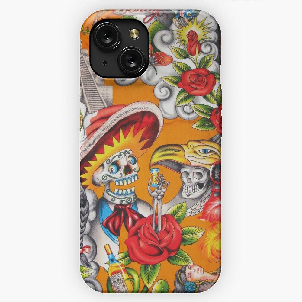 Mexican Culture iPhone 15 Slim Phone Case Cover