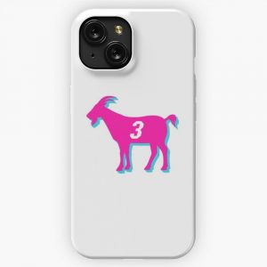 Miami Goat 3 Vice White iPhone 15 Slim Phone Case Cover