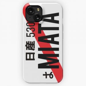Miata Jdm License Number Plate iPhone 15 Slim Phone Case Cover