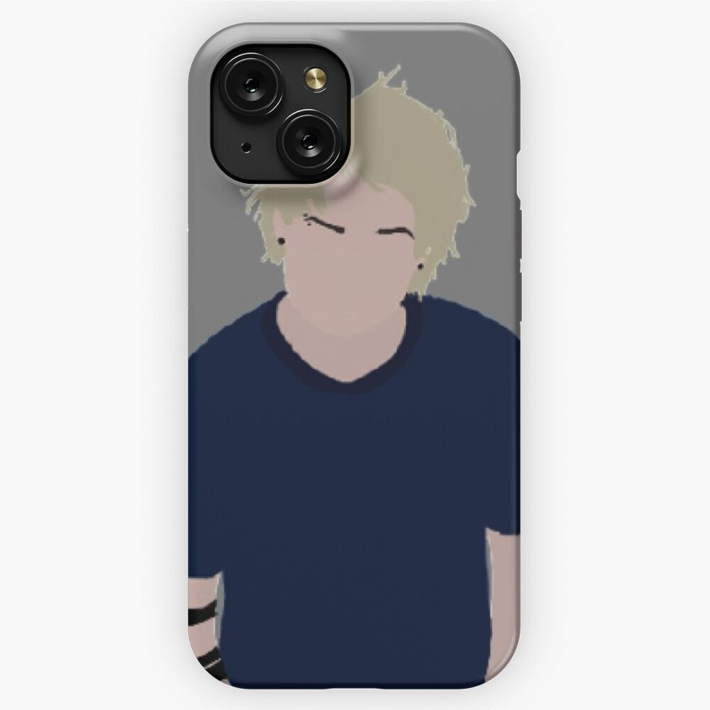 Michael Clifford Minimalist iPhone 15 Slim Phone Case Cover
