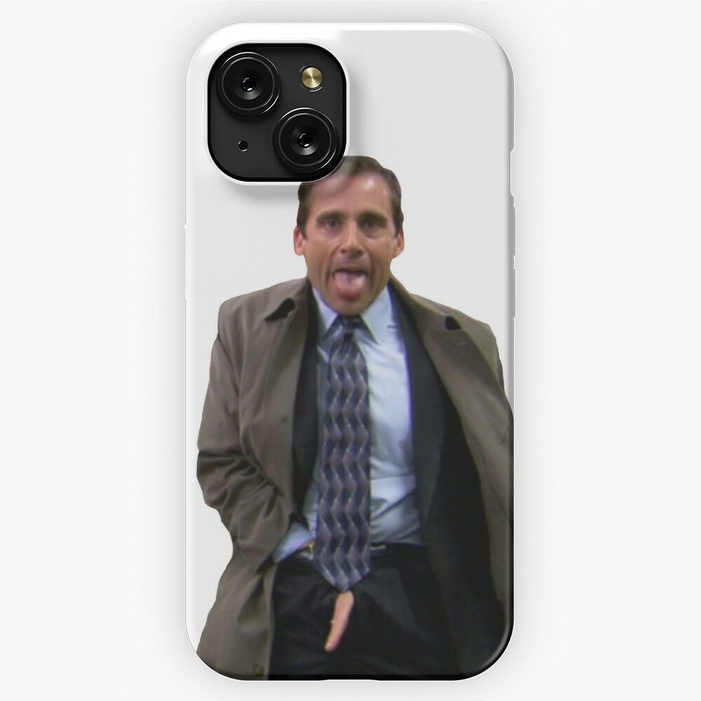 Michael Flashing iPhone 15 Slim Phone Case Cover