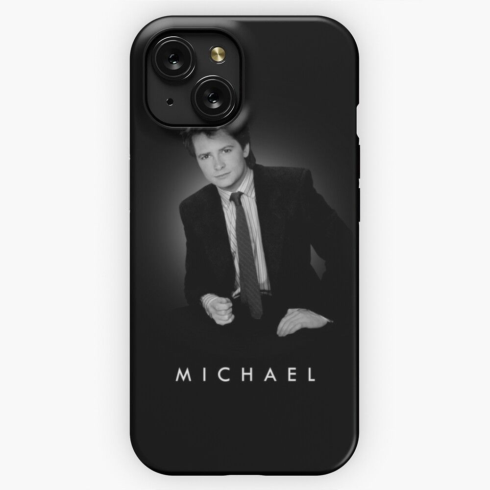 Michael J Fox iPhone 15 Slim Phone Case Cover