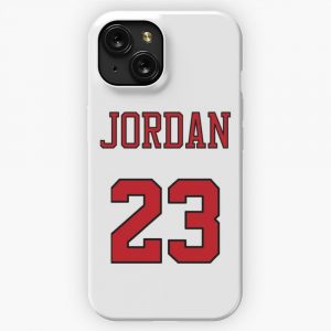 Michael Jordan 23 Jersey 2 iPhone 15 Slim Phone Case Cover