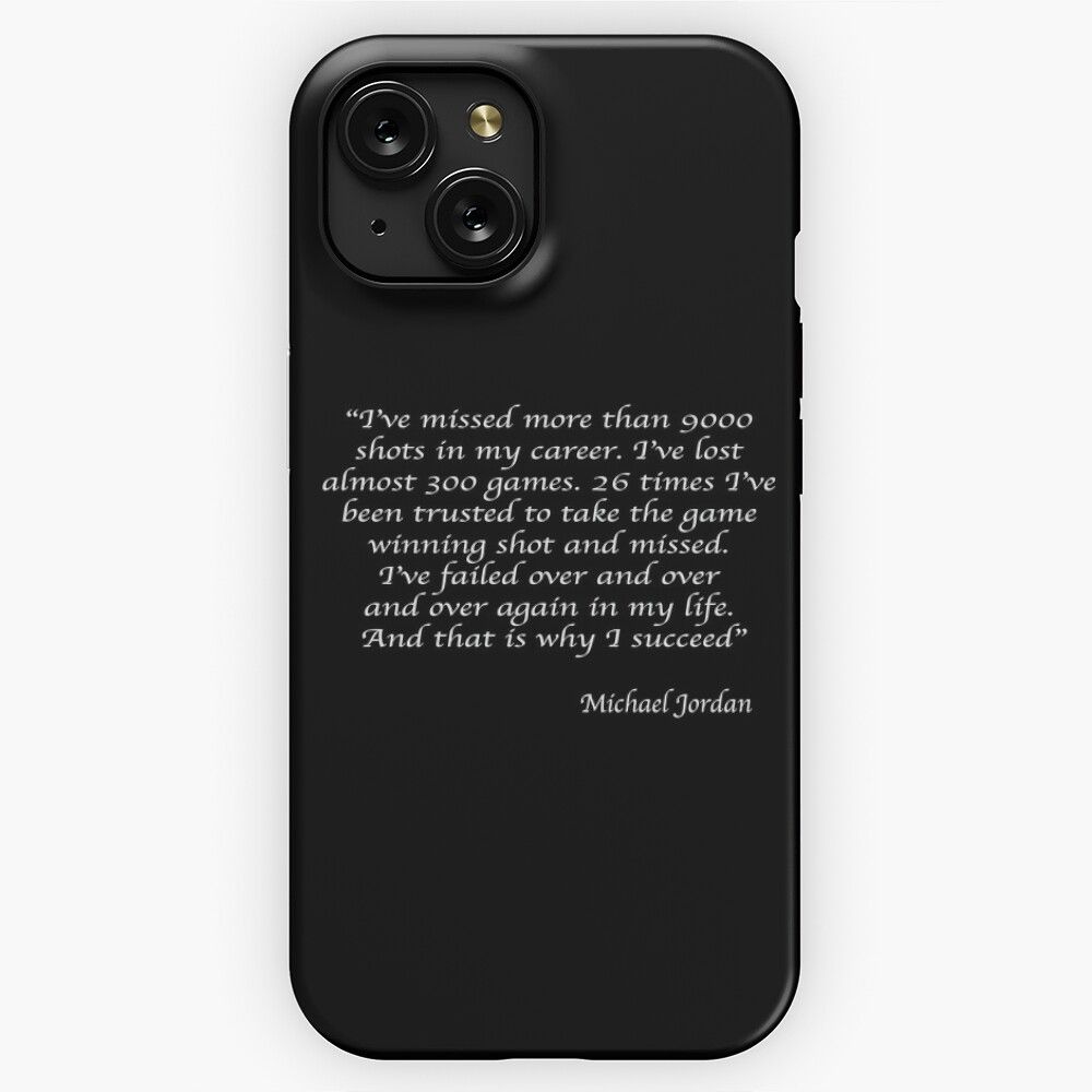 Michael Jordan iPhone 15 Slim Phone Case Cover