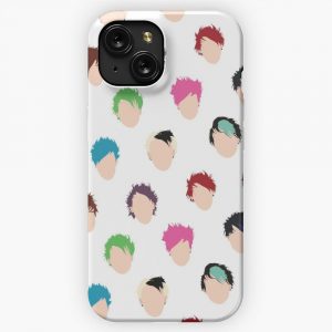 Michael Multiple Hair iPhone 15 Slim Phone Case Cover