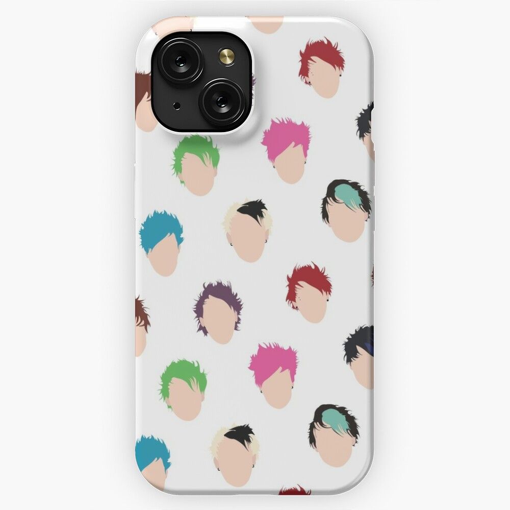 Michael Multiple Hair iPhone 15 Slim Phone Case Cover