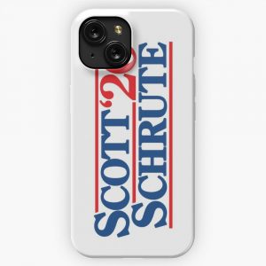 Michael Scott Dwight Schrute 2020 iPhone 15 Slim Phone Case Cover