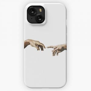 Michelangelo Hands 2 iPhone 15 Slim Phone Case Cover