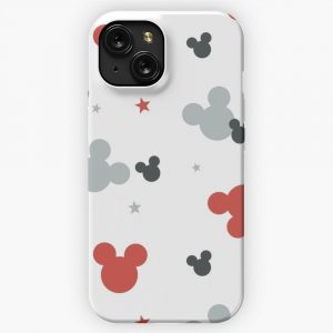 Mickey Mouse Pattern iPhone 15 Slim Phone Case Cover