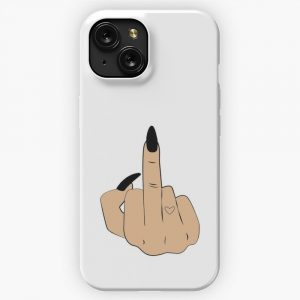 Middle Finger Mood iPhone 15 Slim Phone Case Cover