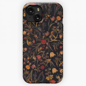 Midnight Floral 2 iPhone 15 Slim Phone Case Cover