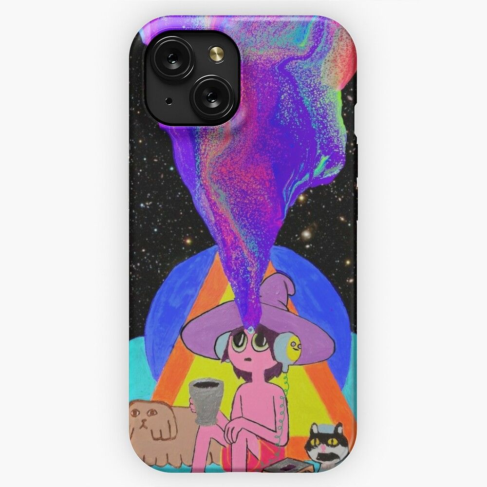 Midnight Gospel Clancy Opening The Third Eye iPhone 15 Slim Phone Case Cover