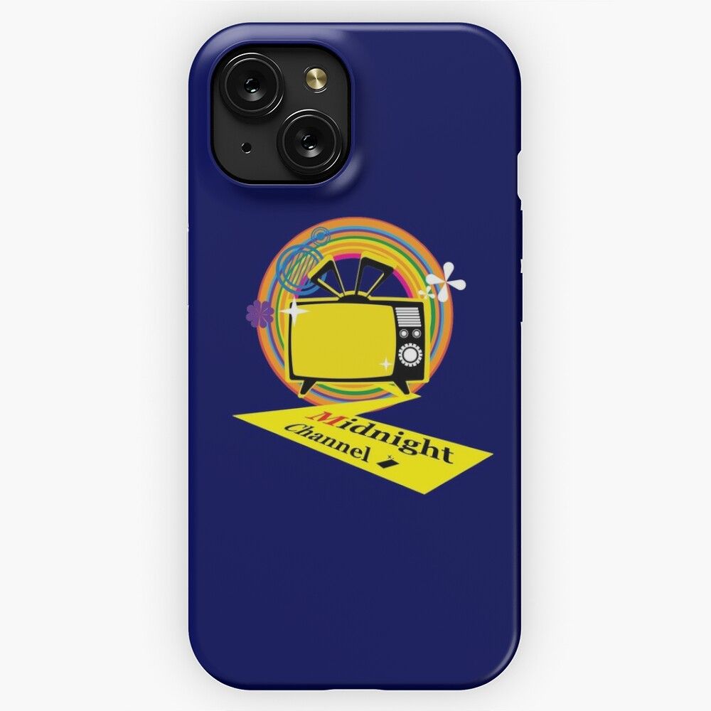 Midnightchannel4 iPhone 15 Slim Phone Case Cover