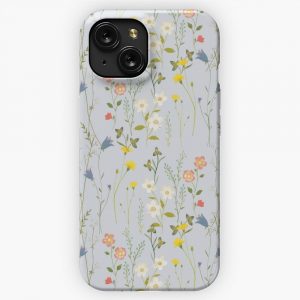 Midsummer Flowers iPhone 15 Slim Phone Case Cover