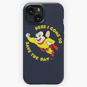 Mighty Mouse Here I Come To Save The Day iPhone 15 Slim Phone Case Cover