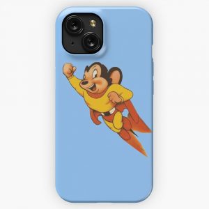 Mighty Mouse iPhone 15 Slim Phone Case Cover