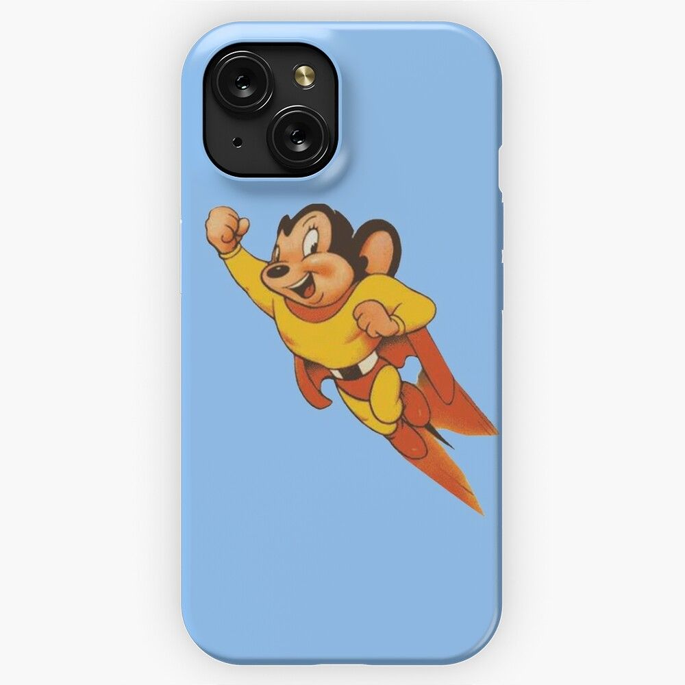 Mighty Mouse iPhone 15 Slim Phone Case Cover