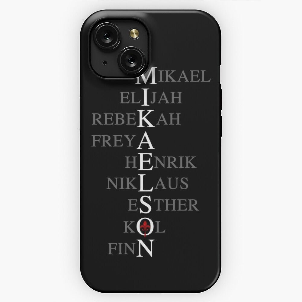 Mikaelson Family iPhone 15 Slim Phone Case Cover