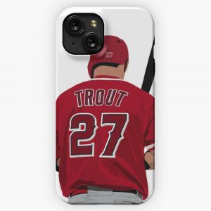 Mike Trout 27 iPhone 15 Slim Phone Case Cover