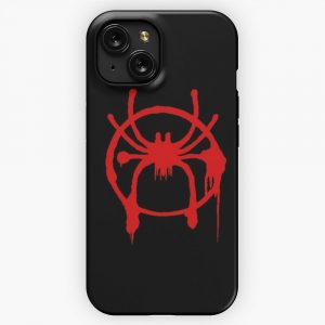 Miles Morales Crest iPhone 15 Slim Phone Case Cover