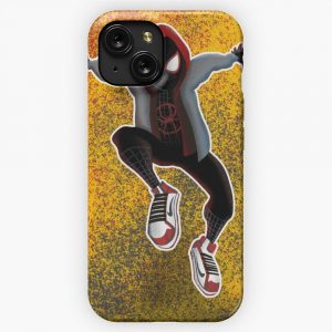 Miles Morales Into The Spider Verse iPhone 15 Slim Phone Case Cover