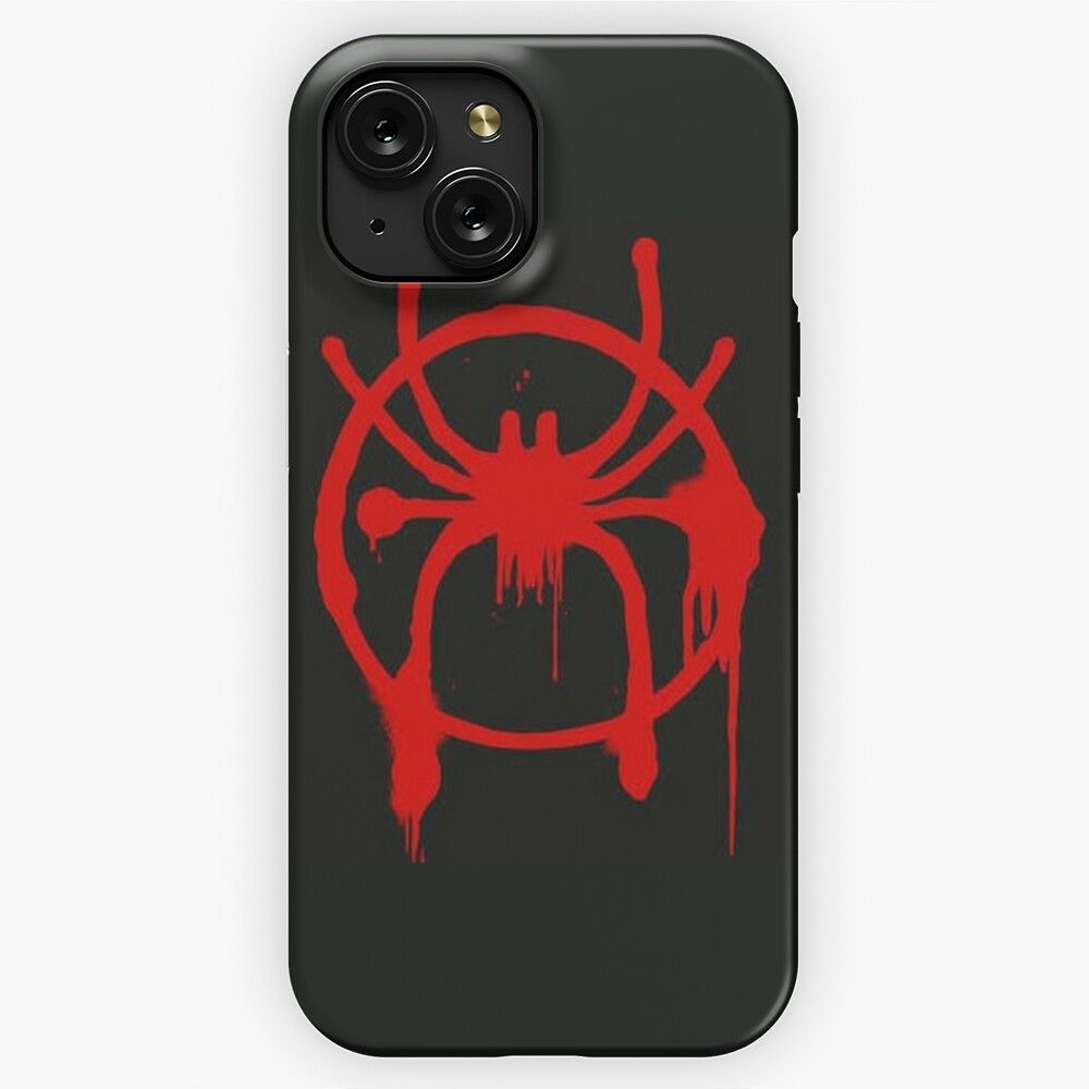 Miles Morales Spider Symbol 2 iPhone 15 Slim Phone Case Cover