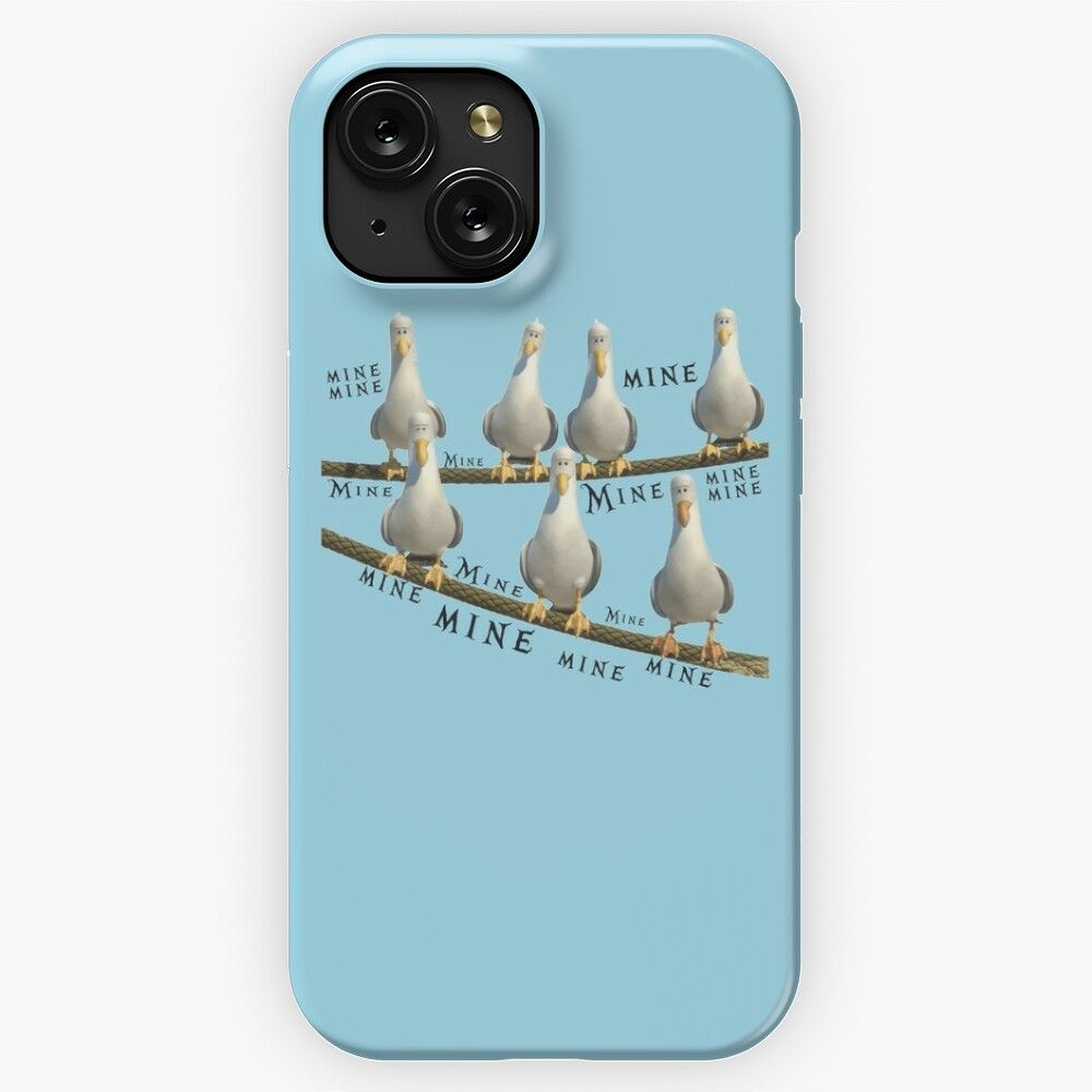 Mine Seagulls From Finding Nemo iPhone 15 Slim Phone Case Cover