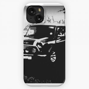 Mini Cooper Sports Pack Black And White iPhone 15 Slim Phone Case Cover
