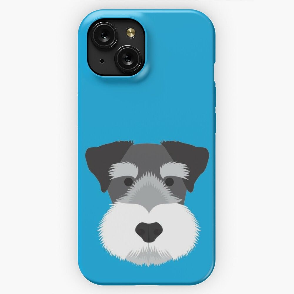 Miniature Schnauzer iPhone 15 Slim Phone Case Cover