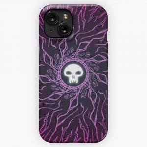 Minimalist Mana Skull Ii iPhone 15 Slim Phone Case Cover