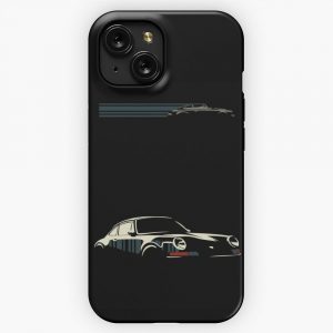 Minimalist Porsche iPhone 15 Slim Phone Case Cover