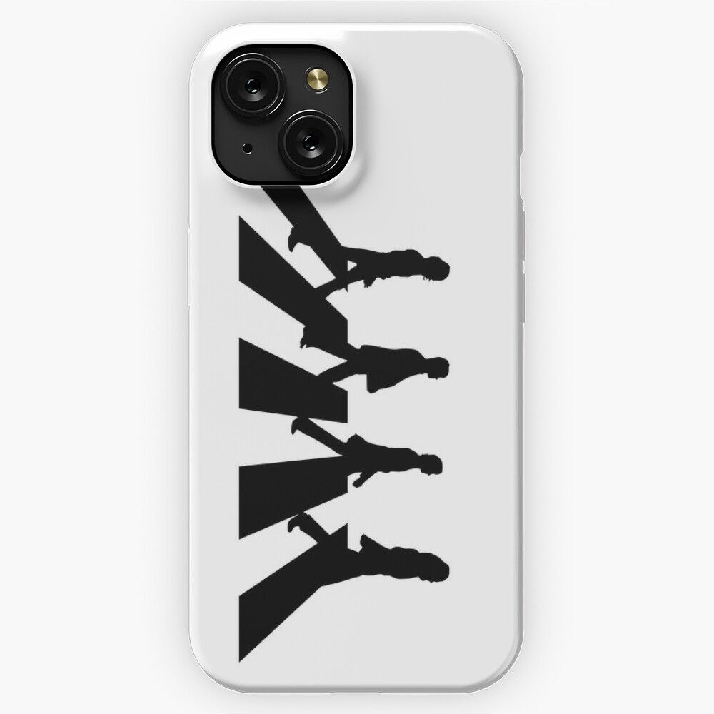 Minimalistic Abbey Road iPhone 15 Slim Phone Case Cover