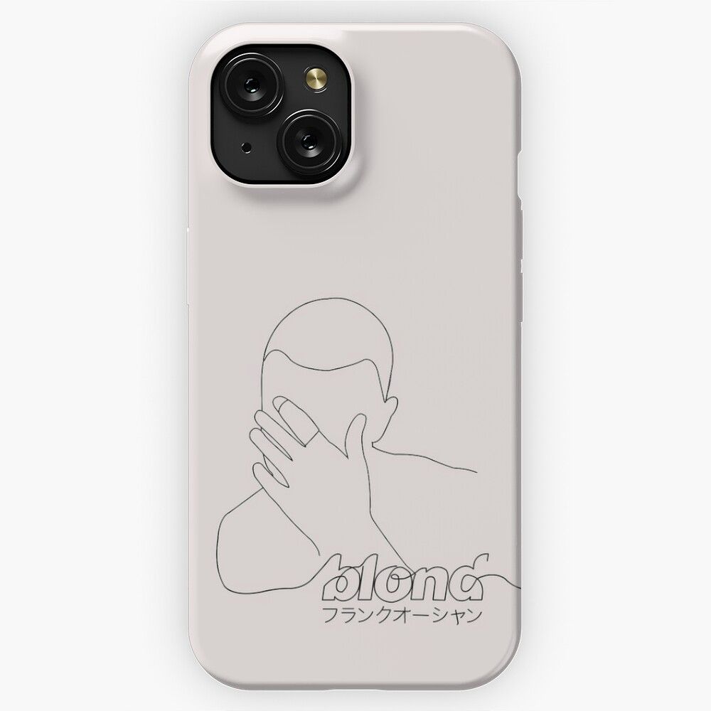 Minimalistic Frank Ocean Blond 2 iPhone 15 Slim Phone Case Cover