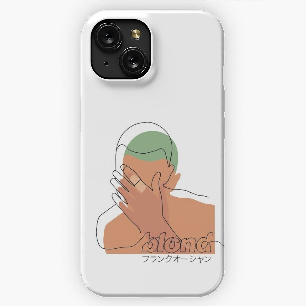 Minimalistic Frank Ocean Blond iPhone 15 Slim Phone Case Cover