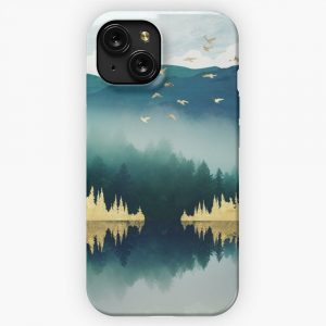 Mist Reflection iPhone 15 Slim Phone Case Cover