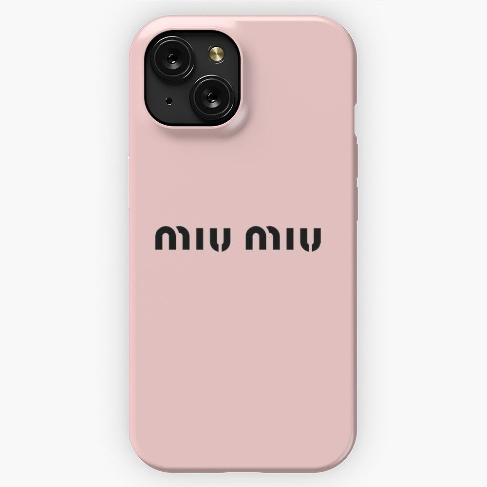 Miu Miu iPhone 15 Slim Phone Case Cover