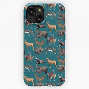 Mixed Hoofstock iPhone 15 Slim Phone Case Cover