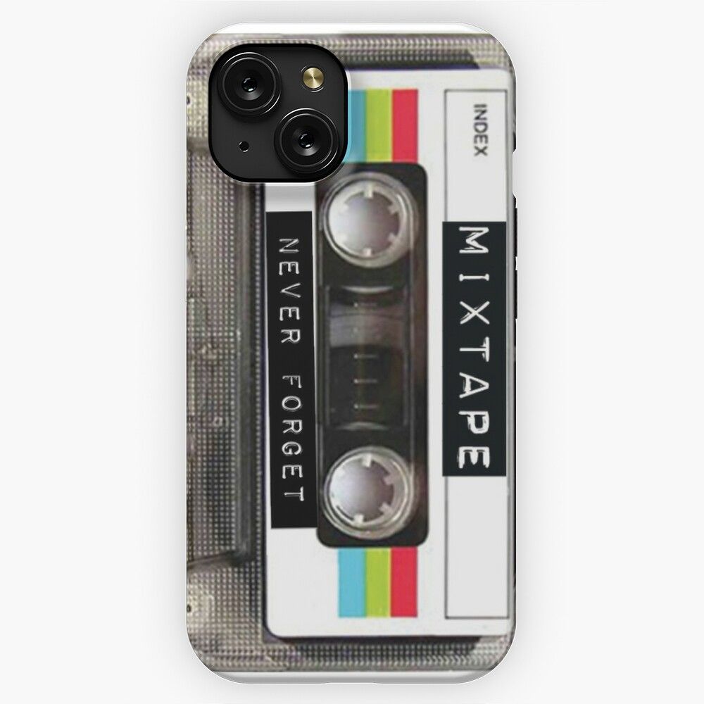 Mixtape Never Forget iPhone 15 Slim Phone Case Cover