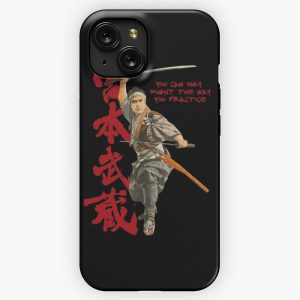 Miyamoto Musashi Legendary Sword Fighter iPhone 15 Slim Phone Case Cover