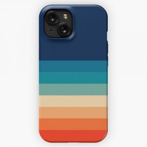 Modern Seventies Palette iPhone 15 Slim Phone Case Cover