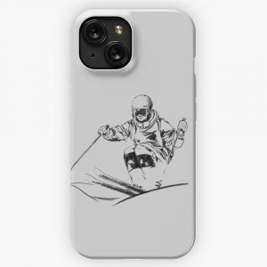 Mogul Skiing iPhone 15 Slim Phone Case Cover