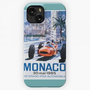 Monaco F1 Classic 1965 iPhone 15 Slim Phone Case Cover