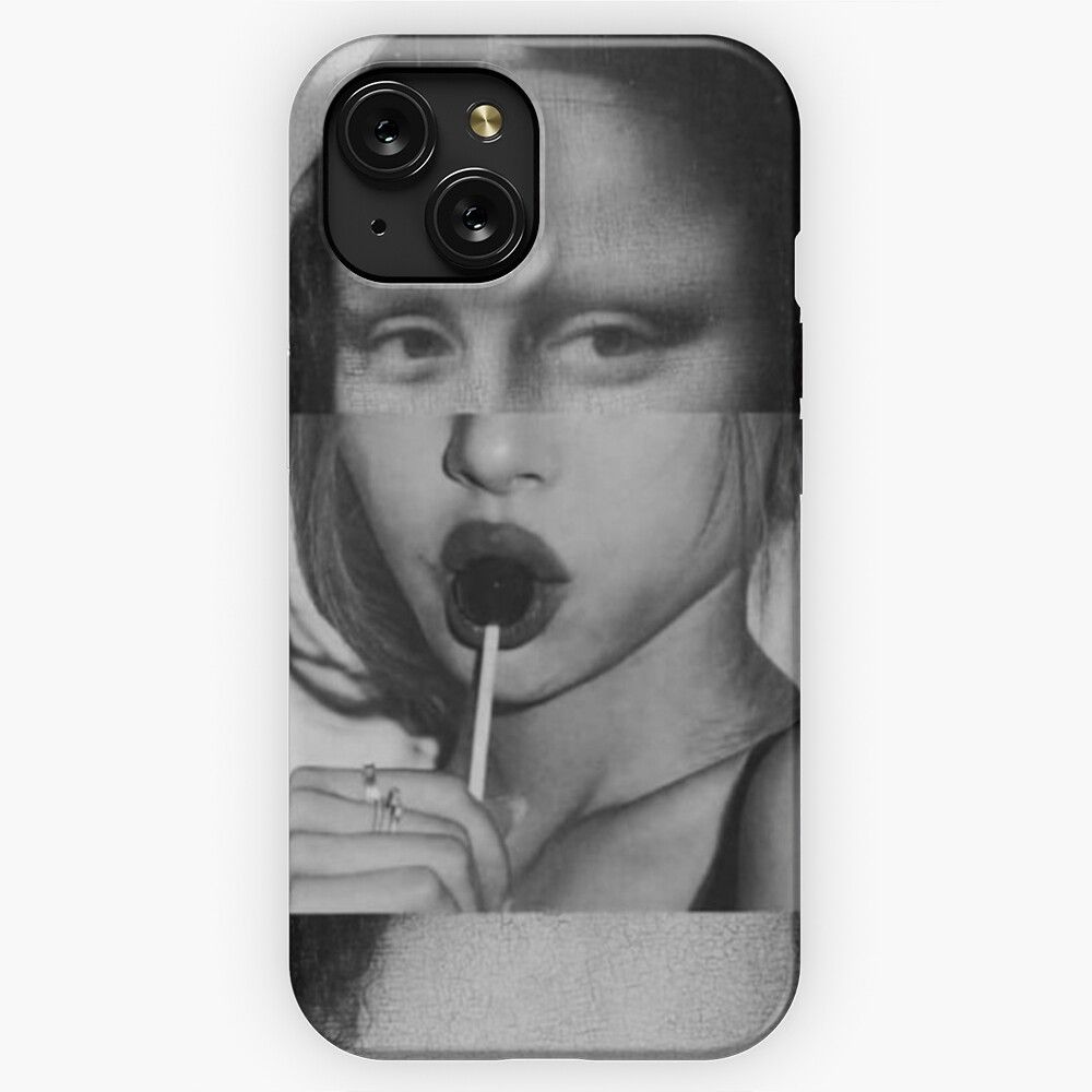Monalisa Lollipop iPhone 15 Slim Phone Case Cover